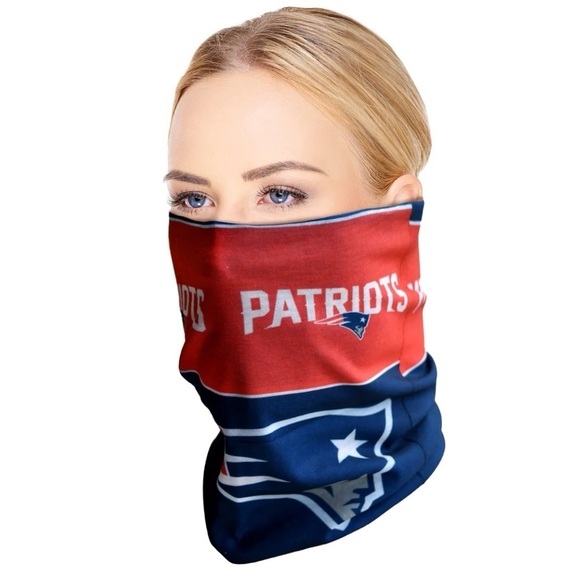 NFL Multifunctional New England Patriots Gaiter Headband Team Apparel One Size - Picture 14 of 14